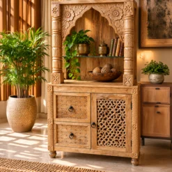 Alternative view of WOODEN TEMPLE 80x45x180cm