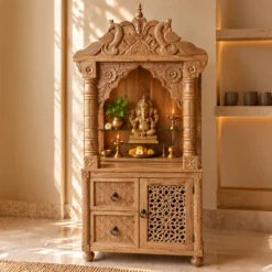 WOODEN TEMPLE 80x45x180cm